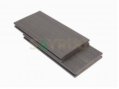 Solid Core Co-Extruded WPC Decking | Dual-Face Wood Grain & Brushed Finish | Heavy-Duty Outdoor Composite Decking for Commercial Projects