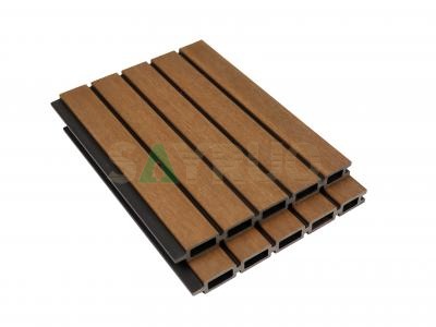 wood plastic composite fence