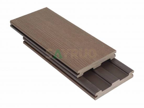Co-extrusion decking composite decking