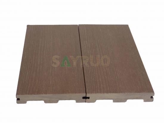 Co-extrusion decking composite decking