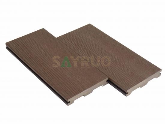 Co-extrusion decking composite decking