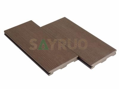 Co-extrusion decking composite decking