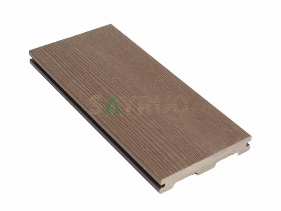 Co-extrusion decking composite decking
