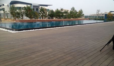 Swimming Pool Decking Project in China