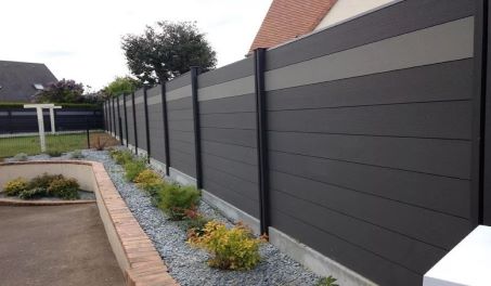 Outdoor Eco-friendly Garden Fence Composite Cheap WPC Fence 