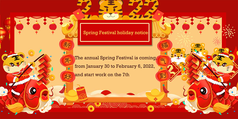 Chinese New Year Holiday Notice