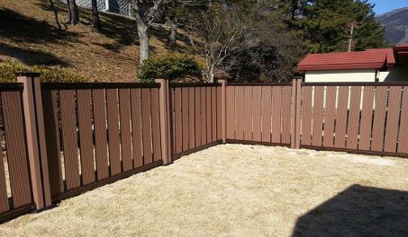 backyard fence wpc privacy fence