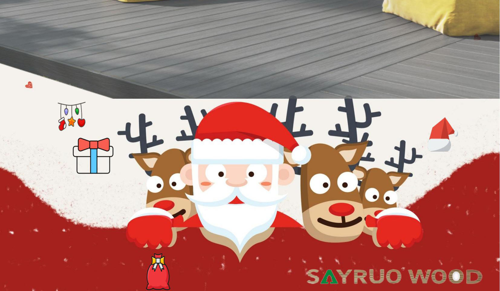 Sayruowood wishes you Merry Christmas!