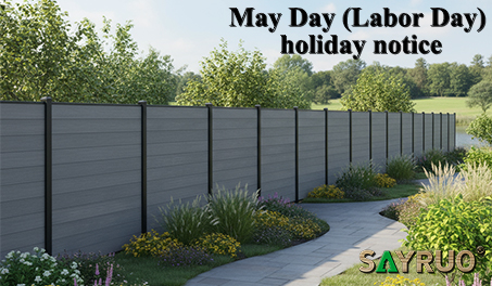 Sinon May Day (Labor Day) Holiday Notice 2026